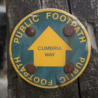 Official Cumbria Way marker © Darcy Moore © Darcy Moore http://www.darcymoore.net/2013/07/26/the-cumbria-way/